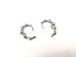 argollas plata 925mm