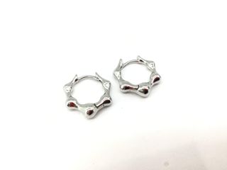 argollas plata 925mm