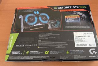 Gigabyte Nvidia GeForce GTX 1650 OC 4GB GDDR5