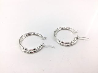 argollas plata 925mm