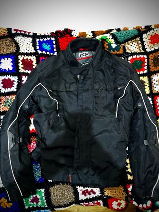 Chaqueta Moto IXS Reforzada Negra