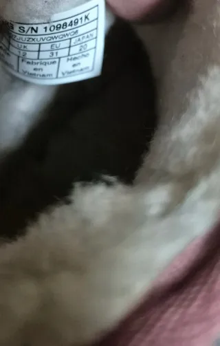 Botas UGG Criança Rosa Glitter Tamanho 33