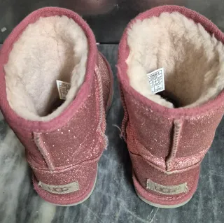 Botas UGG Criança Rosa Glitter Tamanho 33