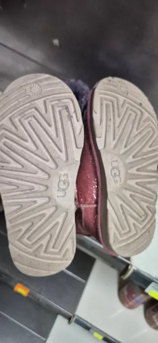 Botas UGG Criança Rosa Glitter Tamanho 33