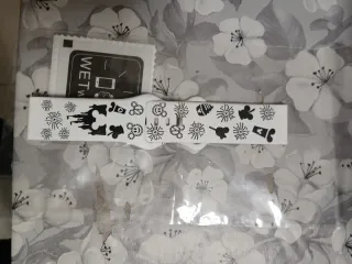 Cinturino Orologio Disney Bianco Nero