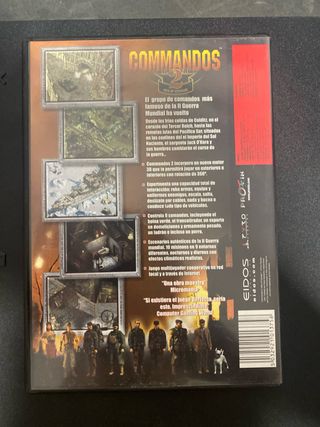 Commandos 2: Men of Courage PC CD-ROM 3 Disxos