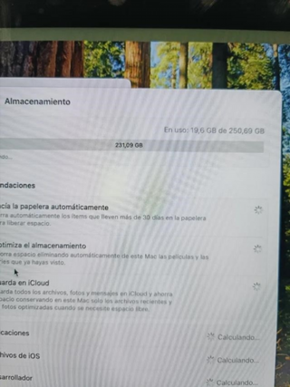 MacBook Pro Gris 256GB 8GB RAM i5