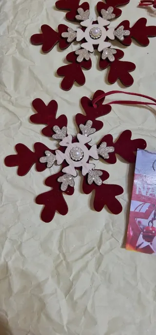 Decorazioni Natalizie Fiocco di Neve Nataluna