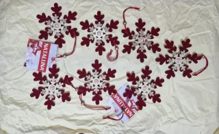 Decorazioni Natalizie Fiocco di Neve Nataluna