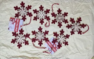 Decorazioni Natalizie Fiocco di Neve Nataluna