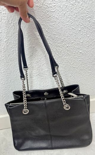 Bolso Piel Michael Kors Negro Auténtico