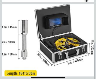 Cámara Inspección Tuberías Maletín