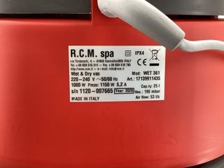 aspirador taller rcm wet 361