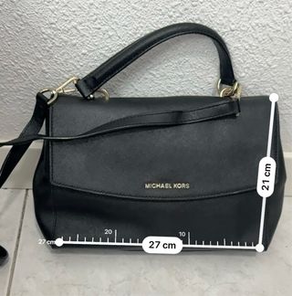 Bolso Piel Michael Kors Negro Auténtico