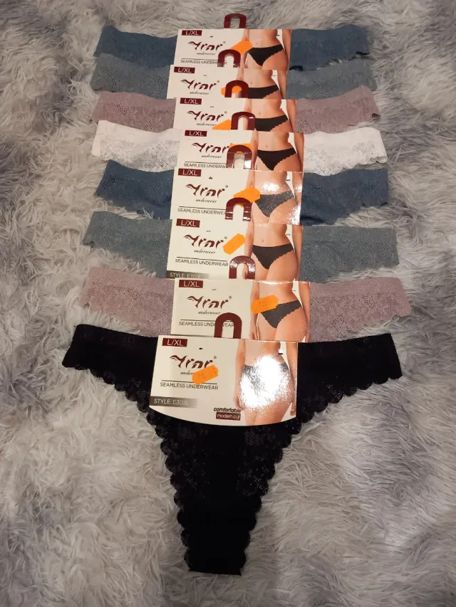 Lote Ropa Interior Yini Seamless Talla L/XL