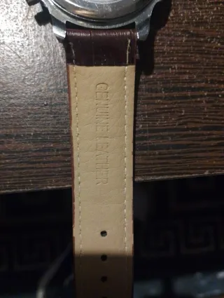 Reloj Yazole Hombre Negro y Marrón