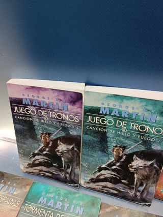 Colección Juego de Tronos. Ed. Bolsillo. George R Martín. Gigamesh. 1 al 9