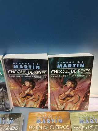 Colección Juego de Tronos. Ed. Bolsillo. George R Martín. Gigamesh. 1 al 9