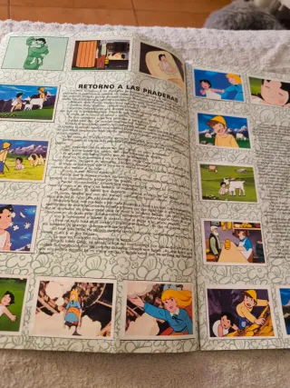 Álbum Cromos El Retorno de Heidi