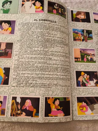 Álbum Cromos El Retorno de Heidi