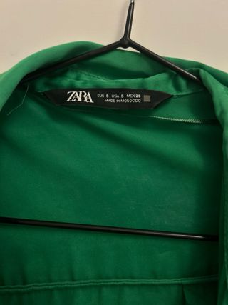 Camicia Zara verde