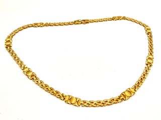 gargantilla oro 18k 18cm