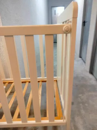 Cuna blanca Micuna estrellas