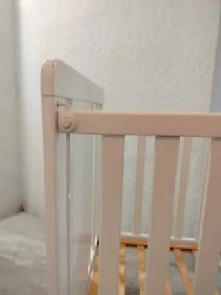 Cuna blanca Micuna estrellas