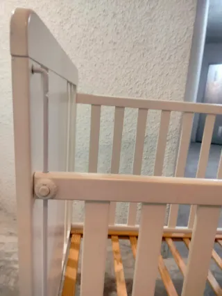 Cuna blanca Micuna estrellas