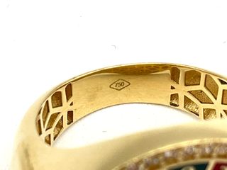 sello oro 18k