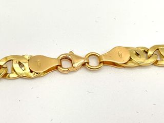 cadena oro 18k 30cm