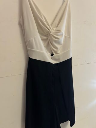 Tutina bicolore con nodo