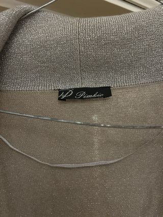 Coprispalle lurex dorato