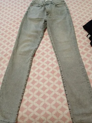 Vaqueros mujer negros