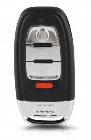 Carcasa llave 4 botones Audi
