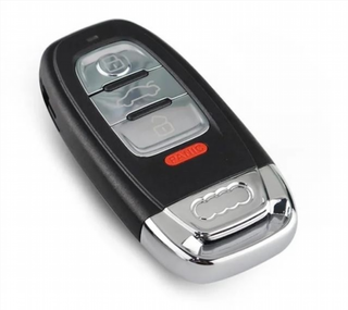 Carcasa llave 4 botones Audi