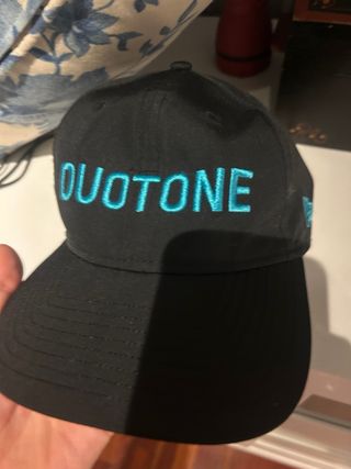 Gorra New Era Duotone Acuática Negra Turquesa,