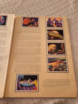 Álbum cromos " Hace millones de años"