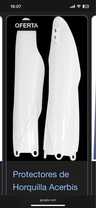 Protectores Horquilla Acerbis Yamaha YZ 125