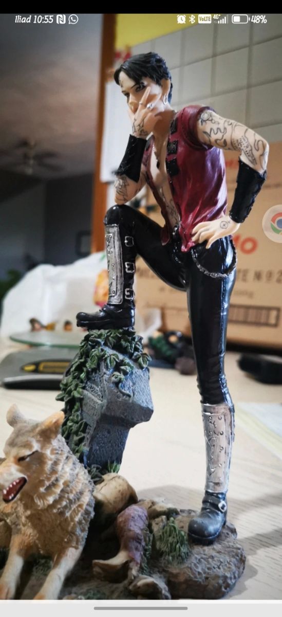 Les Alpes statuetta tigre in cristallo