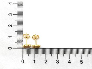 pendientes oro 18k con piedra