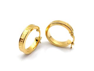 argollas oro 18k