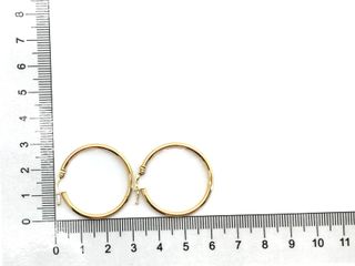 argollas oro 18k