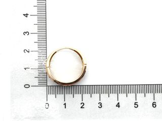 sortija oro 18k con piedra con circonita