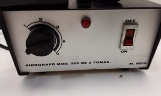pirografo m. reig pirografo mod 2502 de 2 tomas