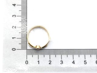 anillo oro 18k con piedra con diamante