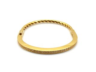 pulsera oro 18k con piedra con circonita