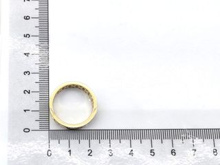 sortija oro 18k con piedra con circonita