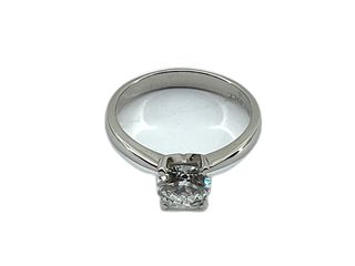 sortija oro 18k con diamante de laboratorio