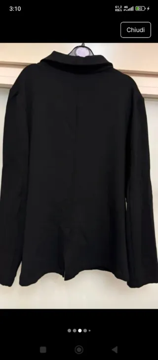 Giacca donna nera taglia 46